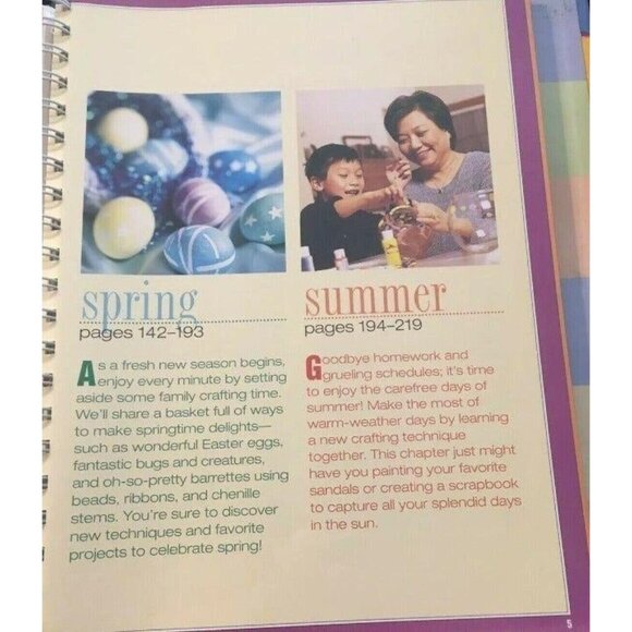 Better Homes & Garden 501 Fun-to-Make Family Fun Crafts (HC) Binder Book - Picture 3 of 4